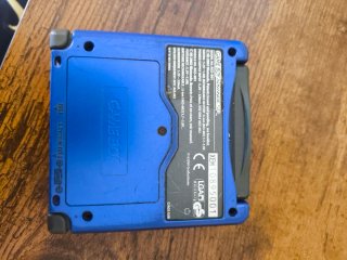 Nintendo Game Boy Advance SP Azul + Cargador