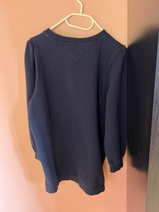 Vestido Tommy Jeans azul manga larga