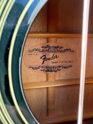 GUITARRA ACUSTICA FENDER CATALINA 1982 JAPAN