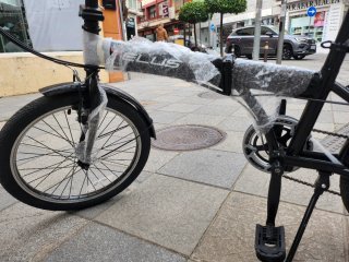 Bicicleta plegable nueva