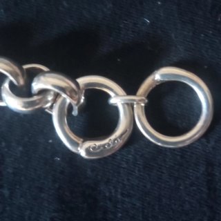Bracciale Ciclón a Maglie in Argento