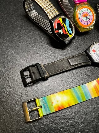Lotto 5 Orologi Swatch Anni '80/'00 funzionano