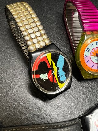 Lotto 5 Orologi Swatch Anni '80/'00 funzionano