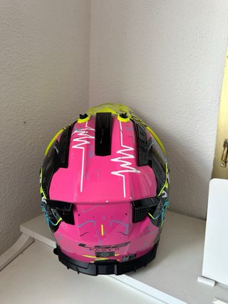 Casco LS2 motocross/enduro – Muy llamativo