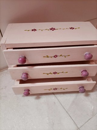Dormitorio Muñecas Artesanal Flores
