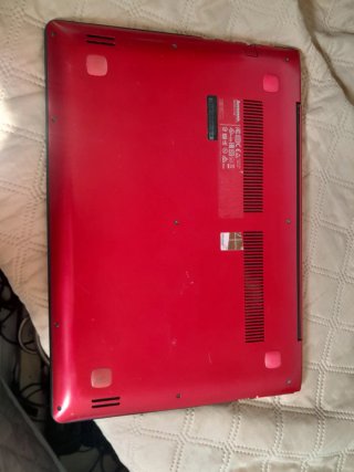 Portátil Lenovo U41 Negro/Rojo