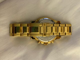 Reloj Lotus Cronógrafo Dorado y Azul