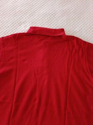 Polo Lacoste Rojo Talla M