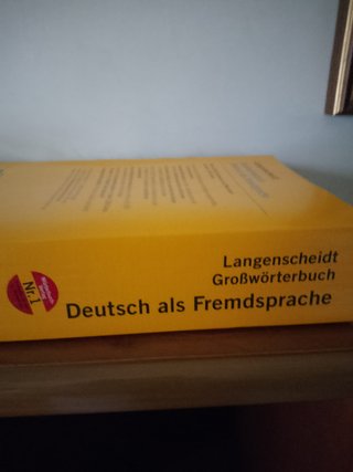 Dizionario lingua tedesca Langenscheidt
