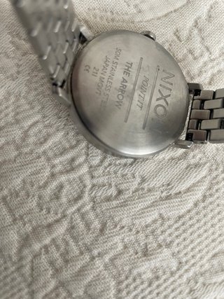 Reloj Nixon Arrow Mujer Plateado 50m