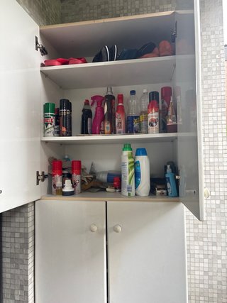 Armario zapatero blanco