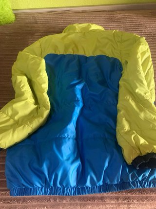 Chaqueta Adidas azul y verde