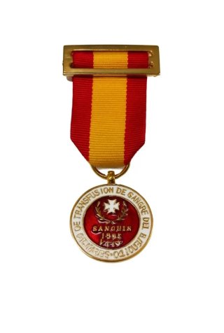 Medalla Militar Transfusión de Sangre Ejército