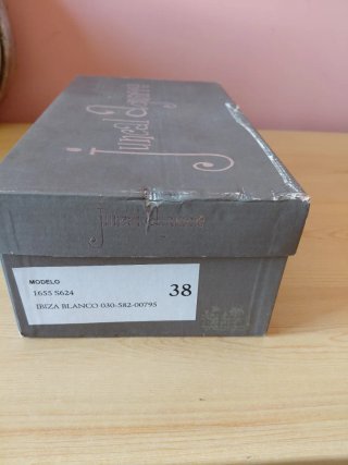 Zapatillas esparto mujer beige/blanco
