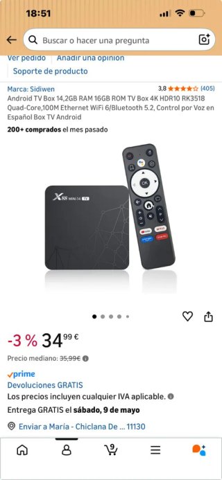 Android TV Box X88 Mini 4K WiFi 6