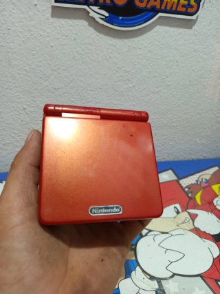 Nintendo Game Boy Advance SP Roja