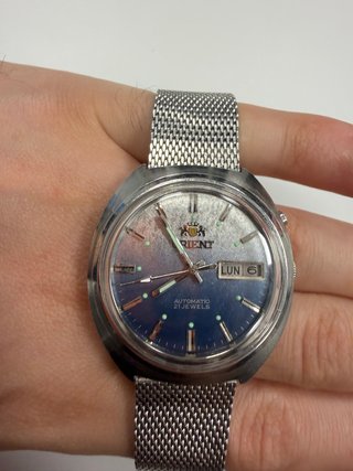 Orient automático vintage 46941 funcionando