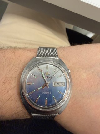 Orient automático vintage 46941 funcionando