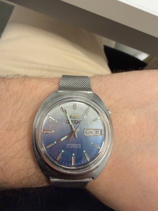 Orient automático vintage 46941 funcionando
