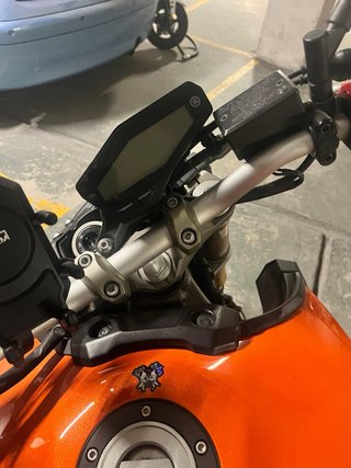 Yamaha MT-09 Naranja Negra