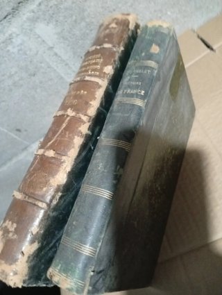 Libri antichi francesi (2 unità)