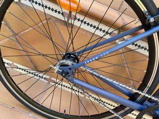 Bicicleta Fixie Gris Oscuro