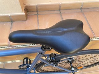 Bicicleta Fixie Gris Oscuro