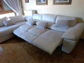Chaiselongue relax tela beige