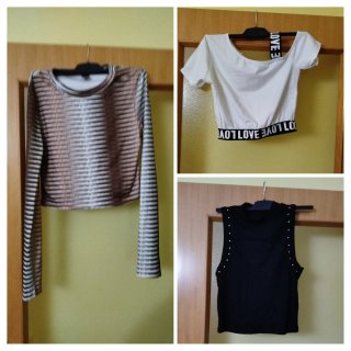 Lote 3 Camisetas Mujer M