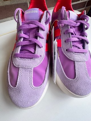Zapatillas Adidas Decode J Morado/Rojo Talla 38