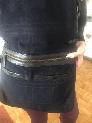 Bolso Massimo Dutti Piel Negro