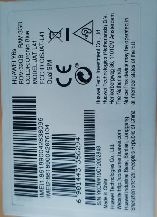 Huawei Y6s
