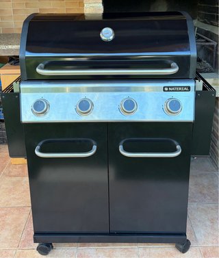 Barbacoa Gas Naterial 4 Quemadores