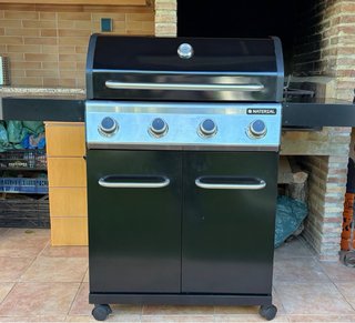 Barbacoa Gas Naterial 4 Quemadores