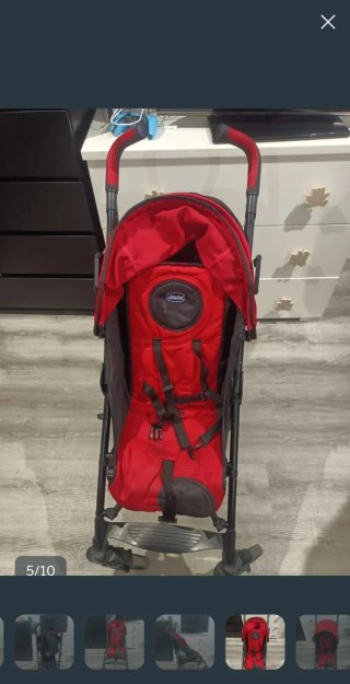 Silla de paseo Chicco Lite Way Roja
