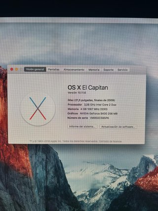 Apple iMac 21,5 finales 2009