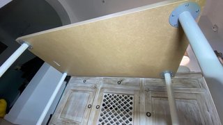 Mesa Escritorio Madera Ikea Blanca
