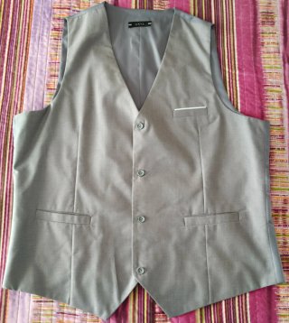 Traje Gris XXXL / 50 / 60