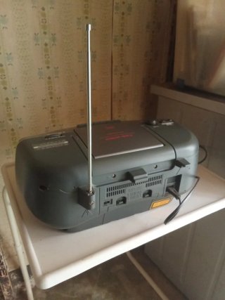 Radio CD Cassette Aiwa T-Bass