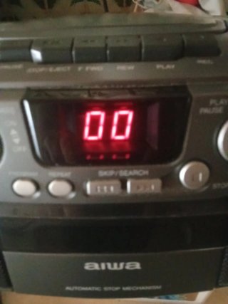 Radio CD Cassette Aiwa T-Bass