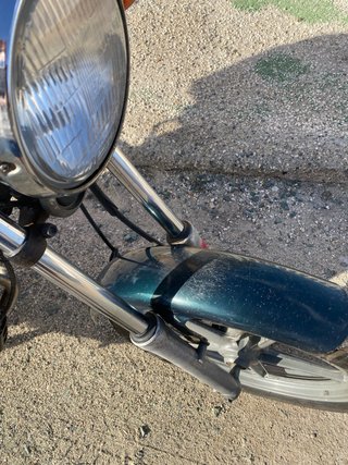 Honda CB250 Naked Verde