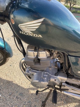 Honda CB250 Naked Verde