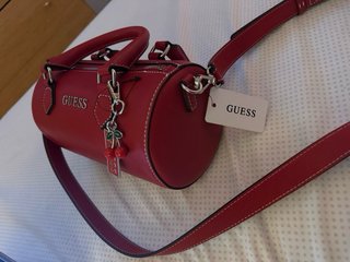 Bolso Guess Rojo Nuevo Con Etiqueta