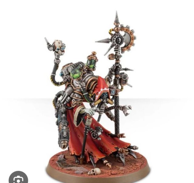 Prete Tech Dominus di Adeptus Mechanicus in matrice
