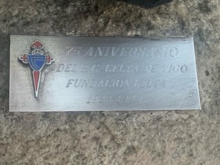 Escultura Juan Oliveira Celta Vigo