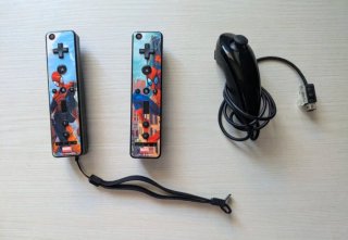 Nintendo Wii console with games