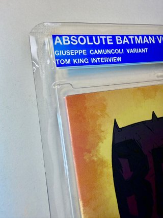 Comic USA Absolute Batman #18 Camuncoli Soft Slab