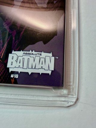 Comic USA Absolute Batman #18 Camuncoli Soft Slab