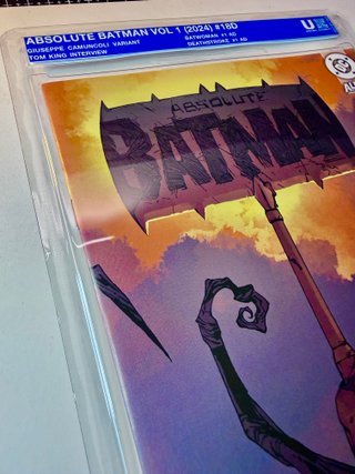 Comic USA Absolute Batman #18 Camuncoli Soft Slab