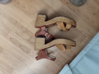 Sandalias Camel Cuña